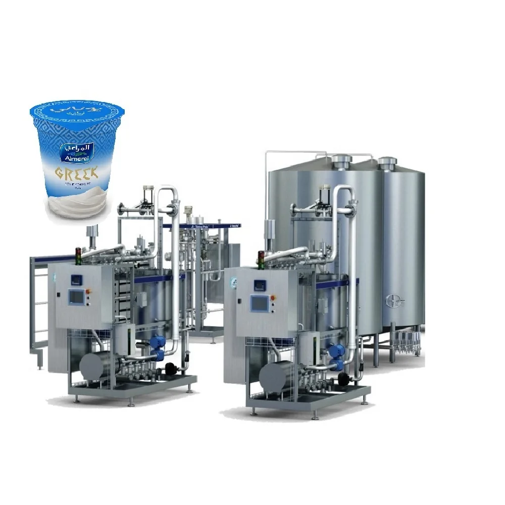 Cup Package Yogurt Production Making Filling Packing Equipment Dairy Processing Complete Production Line