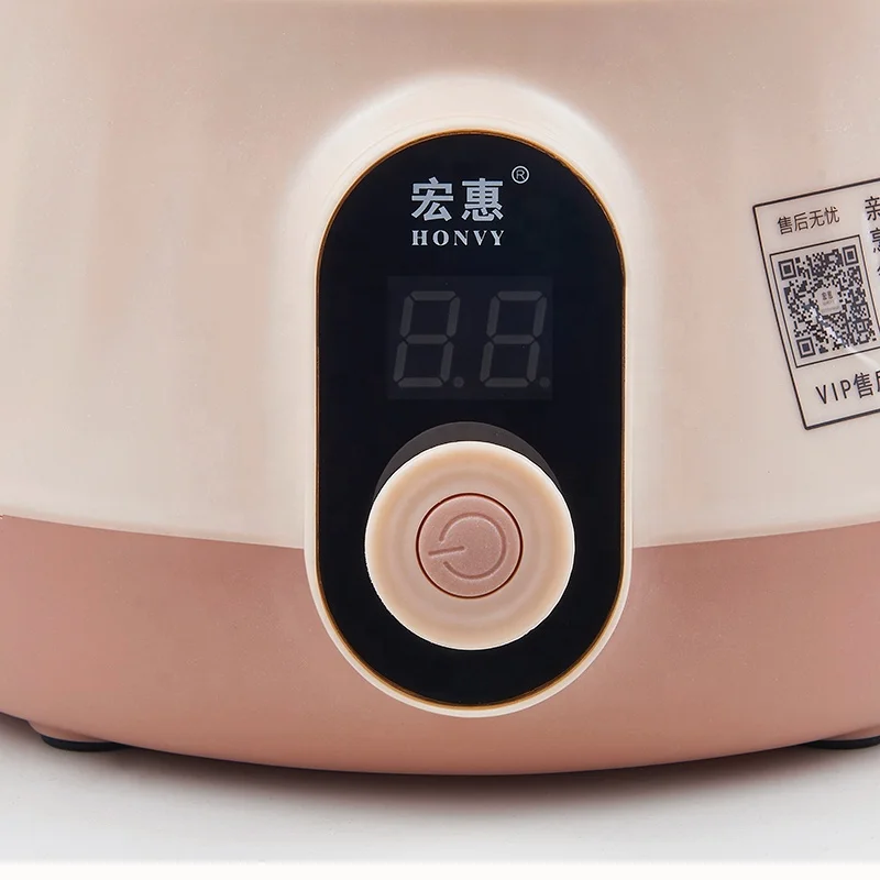 
Factory supply custom wholesale 18cm three layers stainless steel electric food steamer 