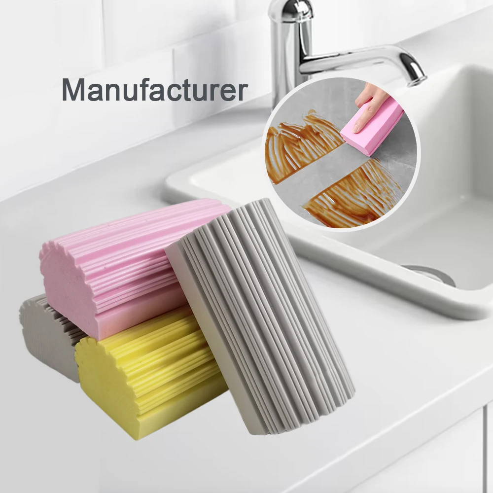 Dual-Sided U-Shaped Kitchen Sponge Cellulose Cleaning Sponges for Dishwashing Household Application