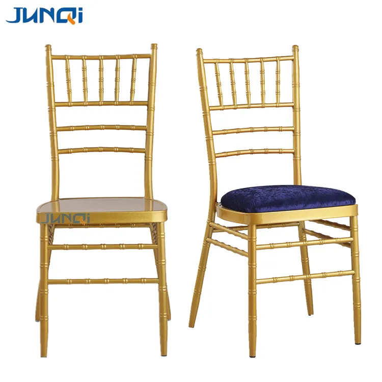 gold wholesale party  hotel  golden rental chivari  Aluminum banquet hotel   chiavari  Aluminium chiavari chair