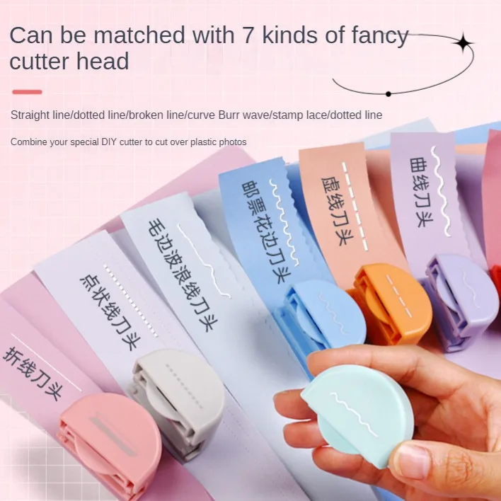 Positioning paper cutter multifunctional paper cutter portable plastic paper cutter dotted line paper cutter