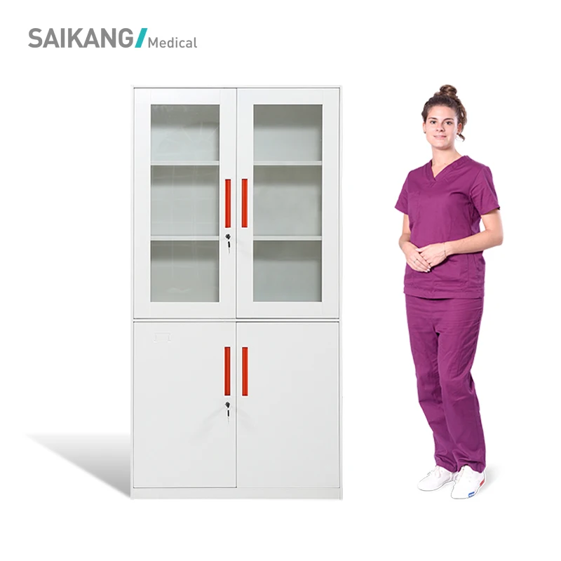 SKH092 Hospital Medical Metal Medicine Cabinets