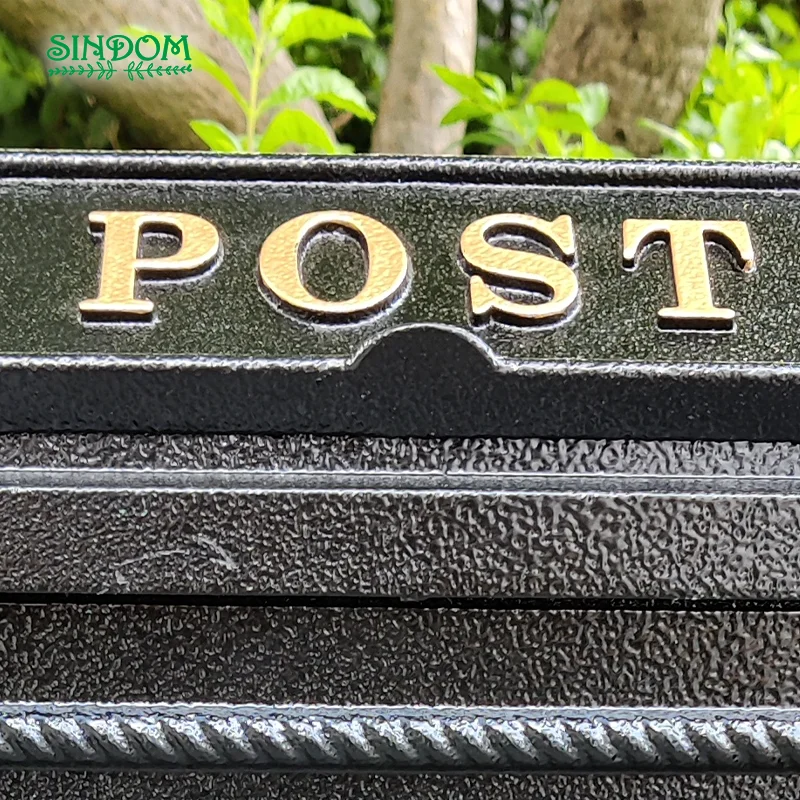 Modern Techniques Wholesale Cast Mailbox Outdoor Street Wall Mounted Aluminium Mailboxes