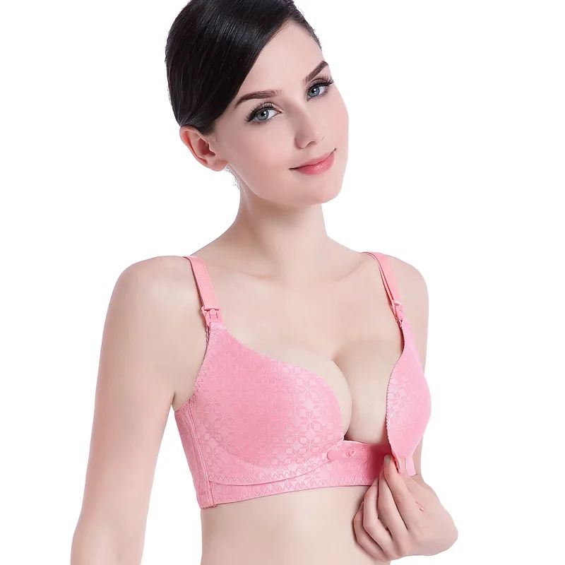 Бюстгальтер для грудного вскармливания для беременных женщин с U-образной спинкой хлопковый бюстгальтер без косточек с формованной чашкой однотонные бюстгальтеры для кормящих матерей