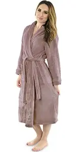 Wholesale Winer Ready to Ship Ankle Length Shawl Collar Couple Pajamas Lady Sleepwear Thick Warm Flannel Fleece Bathrobe