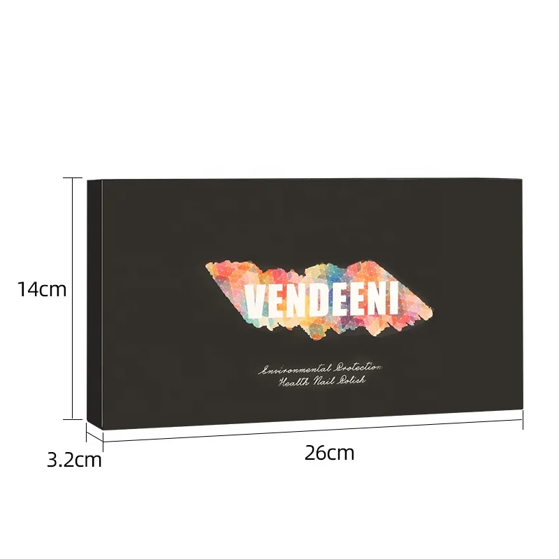 VDN частная марка 6 видов цветов Гель-лак для ногтей комплект с подарочной коробкой био-Гели Soak Off Гель-лак набор бесплатный образец профессиональный салон гвозди