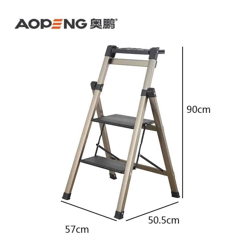 Популярный алюминиевый крюк лестница Складная стремянка AP-2462