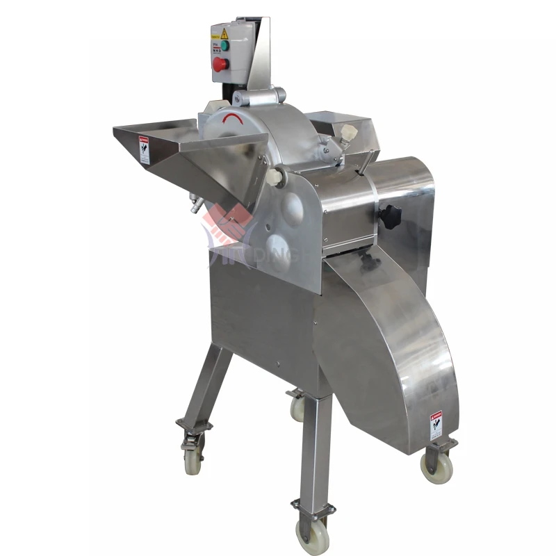 Multi-purpose Vegetable Cutter Machine Automatic Root vegetable fruit cutting dicer machine ginger Vegetable Dicing Machine