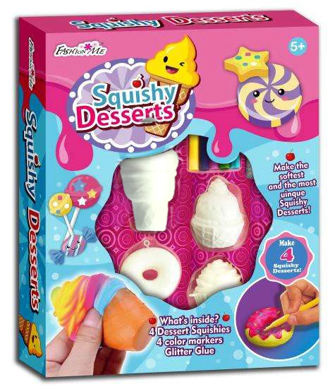 Unicorn Arts Crafts Painting Kit - Large Slow-Rise Unicorns Squeeze DIY Kit with Paints