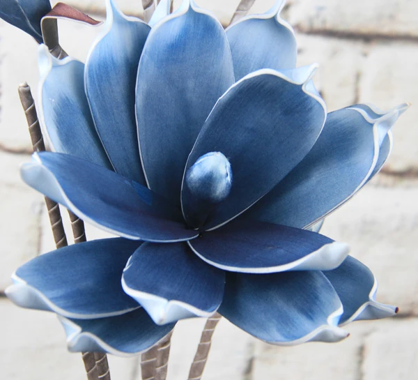 Artificial Bromeliad Flower Eco-Friendly Artificial Flower Fabric Artificial Flower