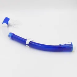 Top Selling High Quality Portable Foldable Breathing Tube Liquid Silicone Mouthpieces Customized Logo Adult Freediving Snorkel