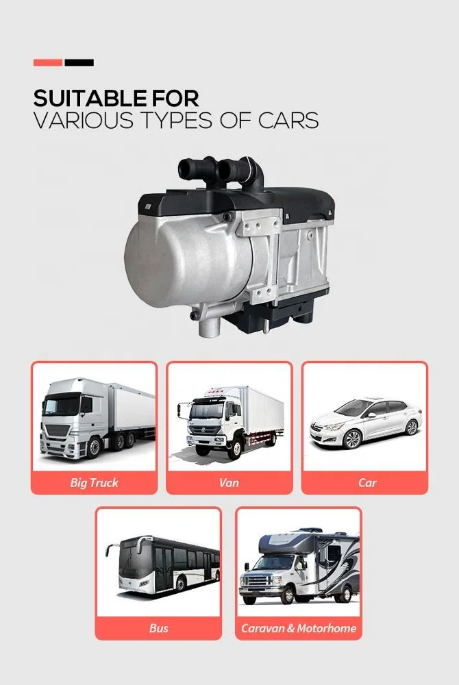 
5KW 12V Diesel water parking heater for Car Caravan Boat 