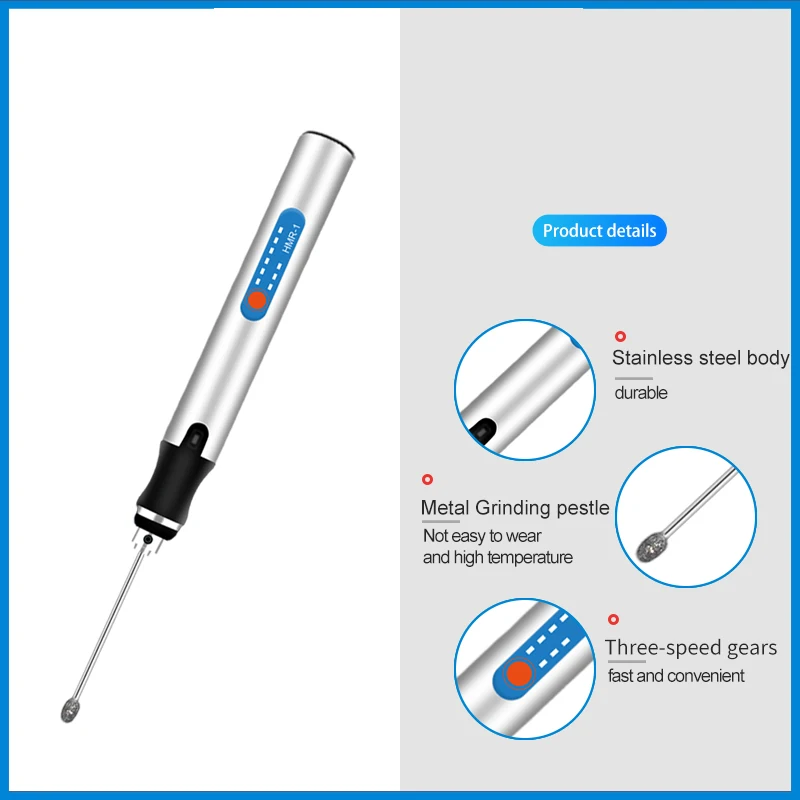 US Plug Electric Portable Mini Handheld Electric Tissue grinder