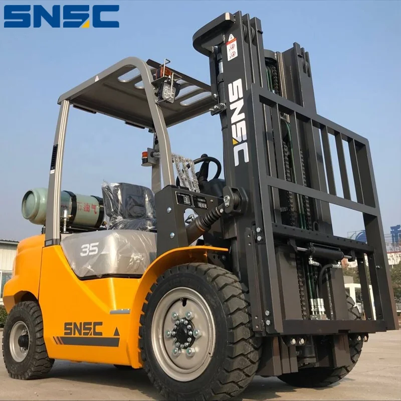 FL35 Lpg Forklift Nissan K25 Engine 3.5 ton hydraulic petrol forlift machine FL35