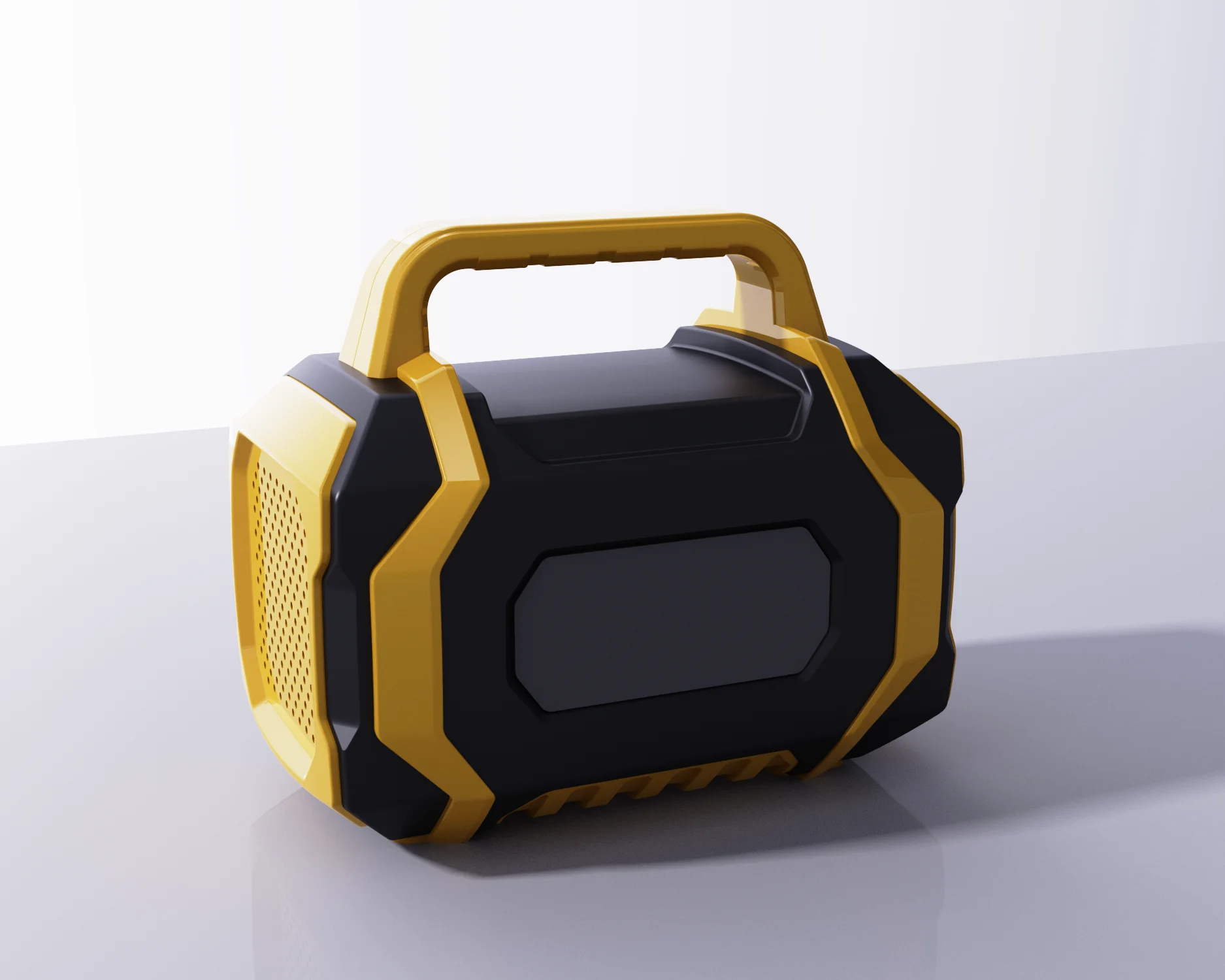 HF201 new model battery jumper starter with inflator portable 6 in 1 emergency power bank supply air compressor car inflator LED