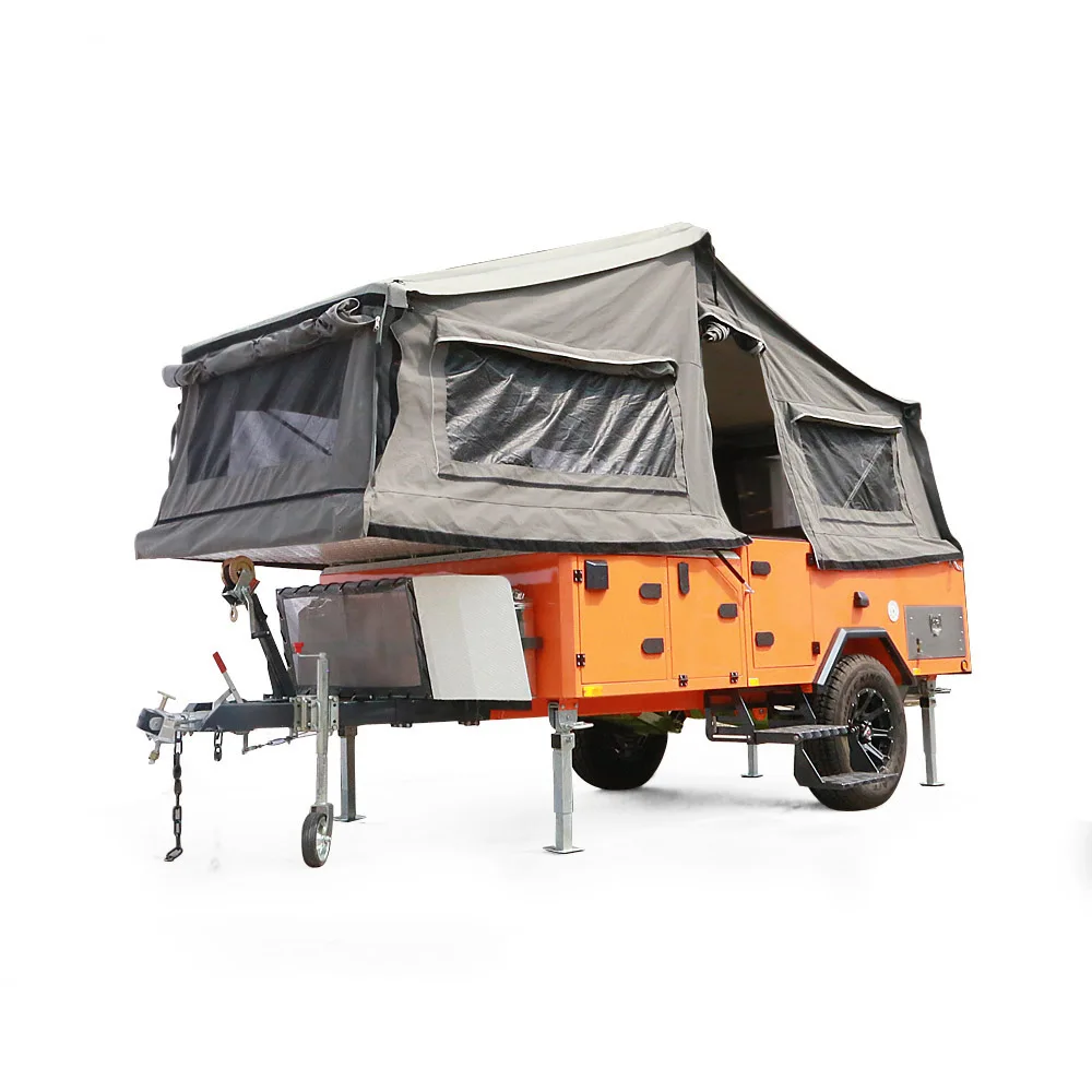Высокое качество Прямая продажа с фабрики открытый внедорожный Кемпер туристический прицеп