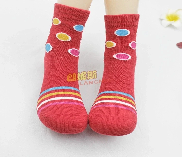 Лидер продаж, жаккардовые милые детские носки с мультяшным рисунком, оптовая продажа, детские носки для девочек