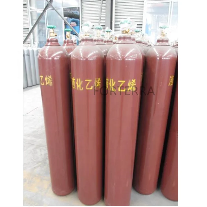 Industrial grade ethylene C2H4 with high purity ripening ethylene gas with factory price