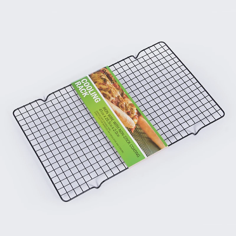 YZ1243 Best Selling Valuable Non- Stick Coating Iron Mesh Wire Rack for Bakery