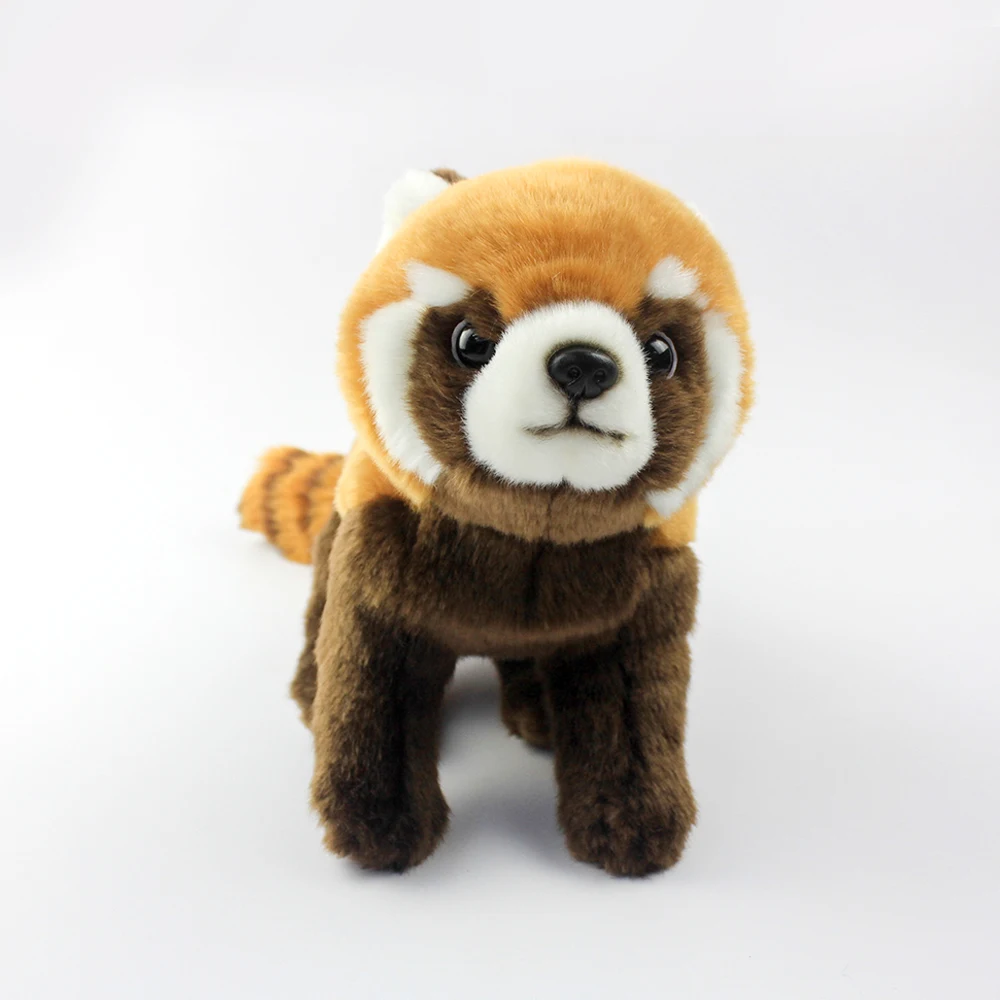 Wholesale Plush Toys Cute Simulation Red Panda Stuffed Plush Dolls Toys Soft Ailurus Fulgens Panda Lovely Home Ornaments Kid