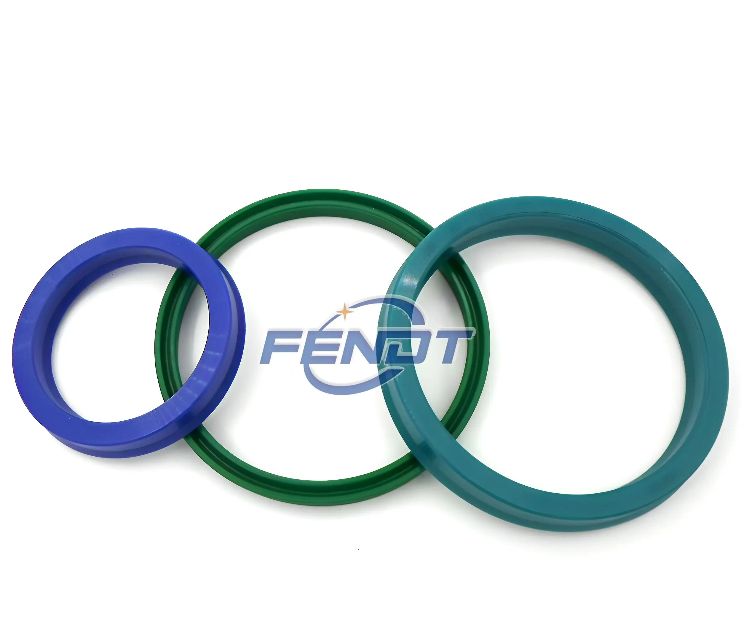 Factory Sale Blue Polyurethane Oil Seal U-type Hydraulic Piston Seal Ring Un Rod Seal UN 85*100*12
