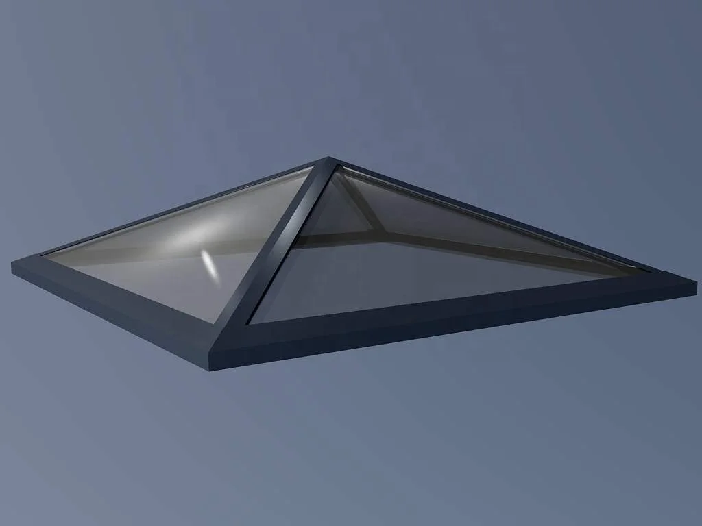 High Quality Flat Skylight Aluminum Patio Dome Tempered Pergola Retractable Glass Roof Price Insulated Roof Double Glazing Glass