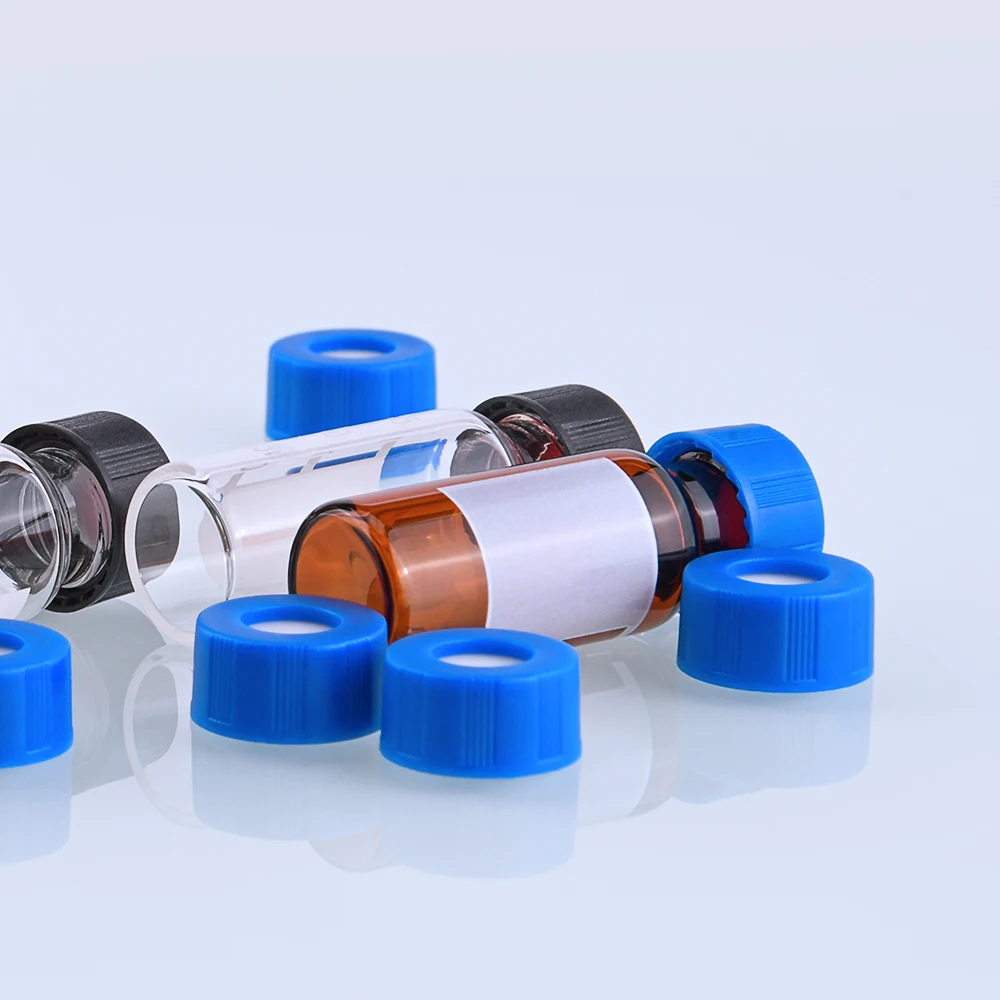 1.5ml 2mL 4ml Snap Finish Autosampler HPLC Glass Vials with Write-on Spot and Graduations