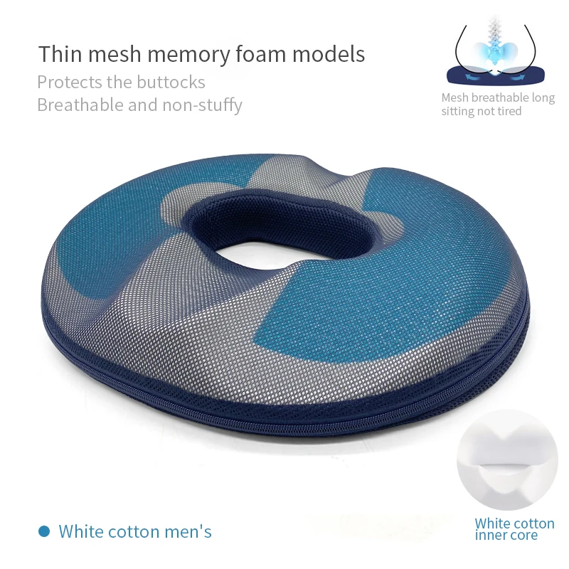 Donut Tailbone Hemorrhoidal Cushion Prostate Pregnancy Pain And Decubitus Ulcer Relief Cooling Seat Cushion