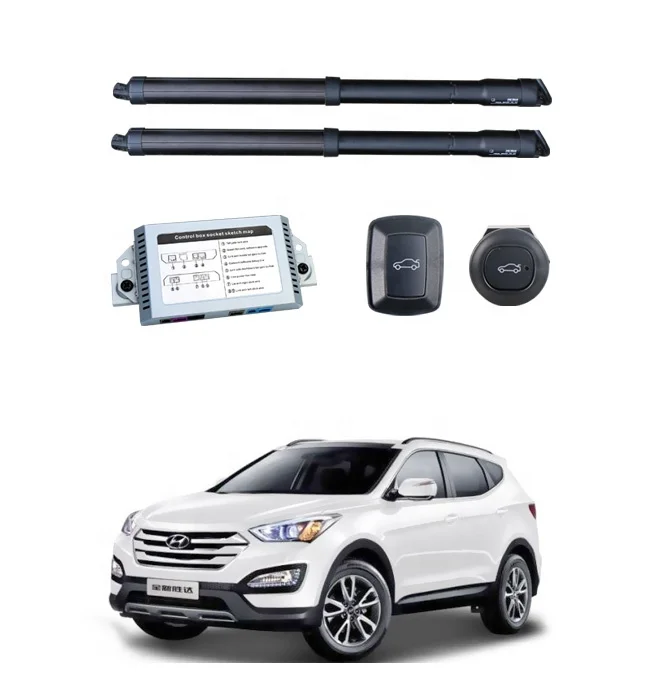 Automobile Accessories Rear Tailgate power Strut Electric Tail Gate Shocks for Hyundai IX45 2013 - 2015 ( Foot Sensor Optional )