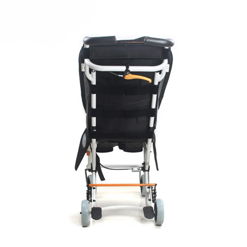 Aluminium Alloy Lightweight Foldable Outdoor Travel Children Wheelchair for Kids