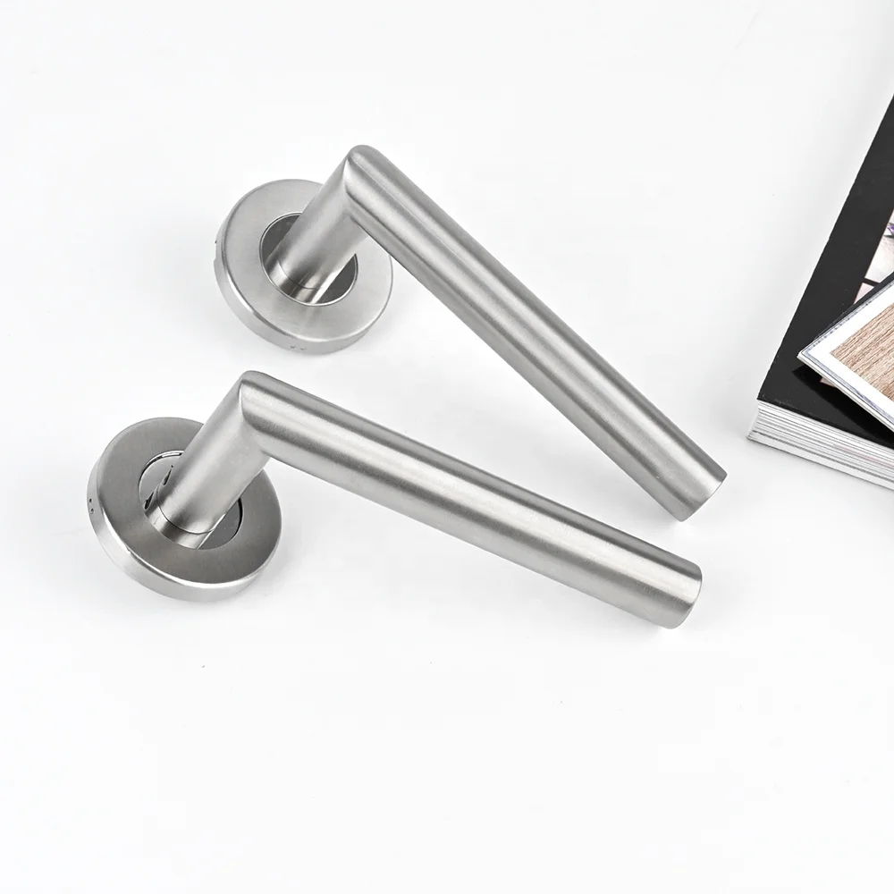 Indonesia Wood Door Mortise Door Handle Lock with Eacutcheon