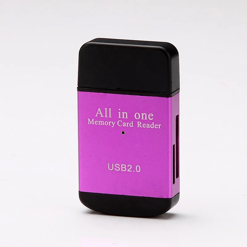  Все в 1 устройство для чтения карт памяти USB 2 0 SD кард-ридер алюминиевого сплава TF M2 MS sd-карта