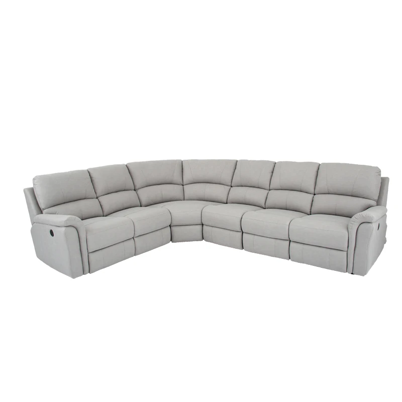 New material leatheaire fabric  multifunctional combination recliner sofa (1600321083795)