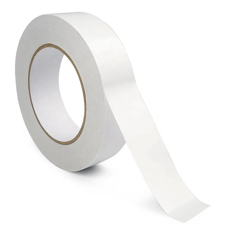 Double Sided Tissue Stationery Adhesive Tape Based Paper for Office Waterproof Acrylic Polyester High Quality Waterproof Box