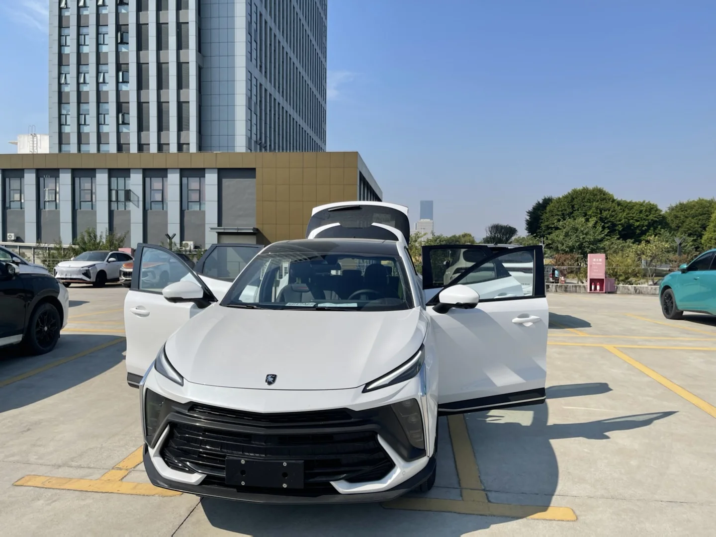 2023 Dongfeng forthing T5 HEV electric hybrid cars in 5 seats suv car