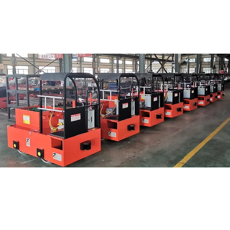 Industrial Railway Narrow Gauge Electric Locomotive Lithium battery electric locomotive for underground mining