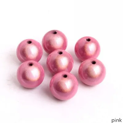 gold spacer beads Miracle Assorted Center Drilled Style and Fantasy Dazzling Pearl Colourful Round Beads for Jewelry Making