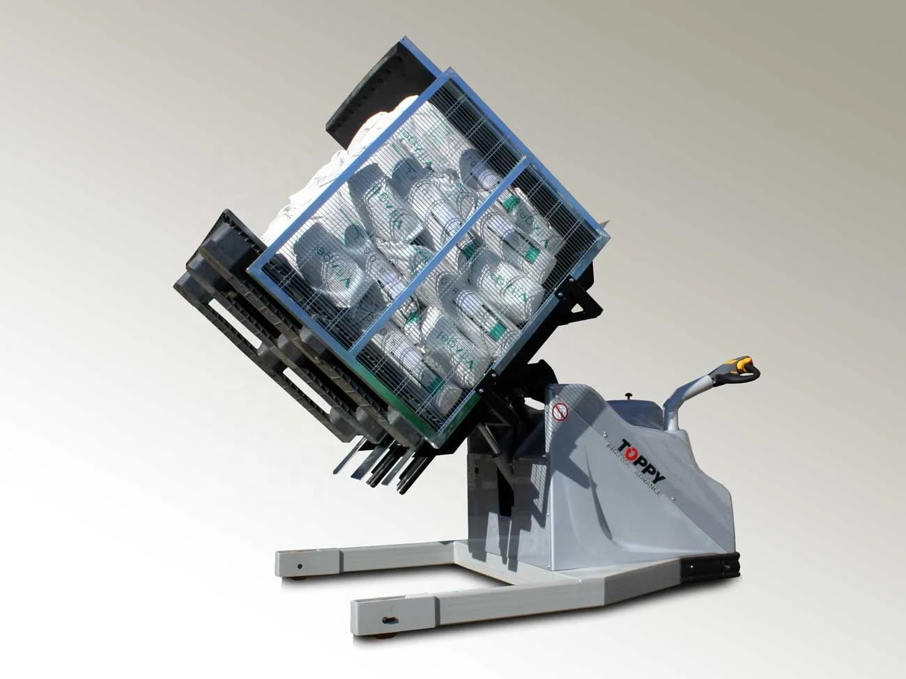 Toppy mobile pallet Inverter, Pallet Turner