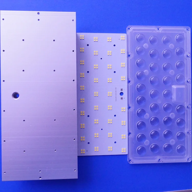 100 Вт 200 300 90 градусов водонепроницаемый объектив High bay light PCB Plate module с