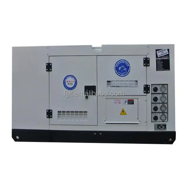 Factory price  Three phase 50HZ 12W 15kva  engine 403D-15G2 soundproof diesel electric   generator set for sale