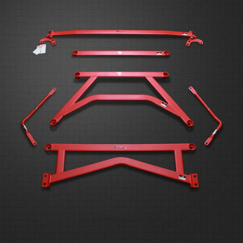 LVTU Front Strut Tower Brace Torsion Bar Sub Frame Suspension Kits Tie Brace for Hyundai KIA K3 K3S 2012-2019