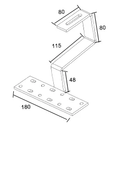 Stainless Steel Solar Roof Mounting System Components Pantile Solar Panel Roof Hooks