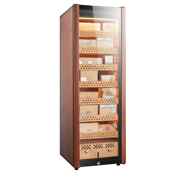 
 Air Purification Multi Function Clear Cigar Humidor Cigar Cabinet Humidors Cigar Cases Cabinet  