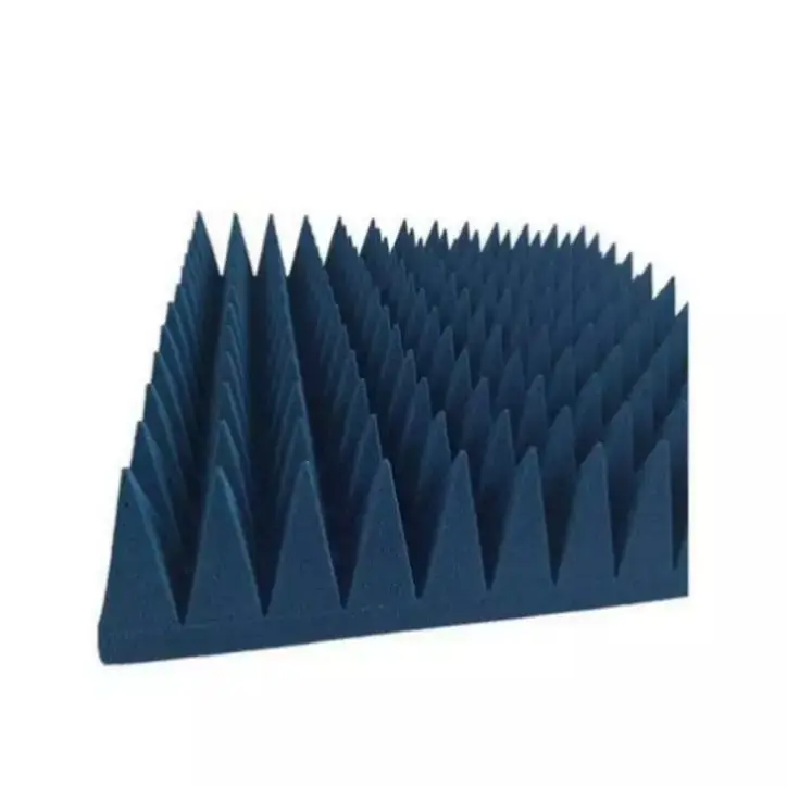 Good performance durable foam flat-sheet  electromagnetic wave absorber pyramid for emi