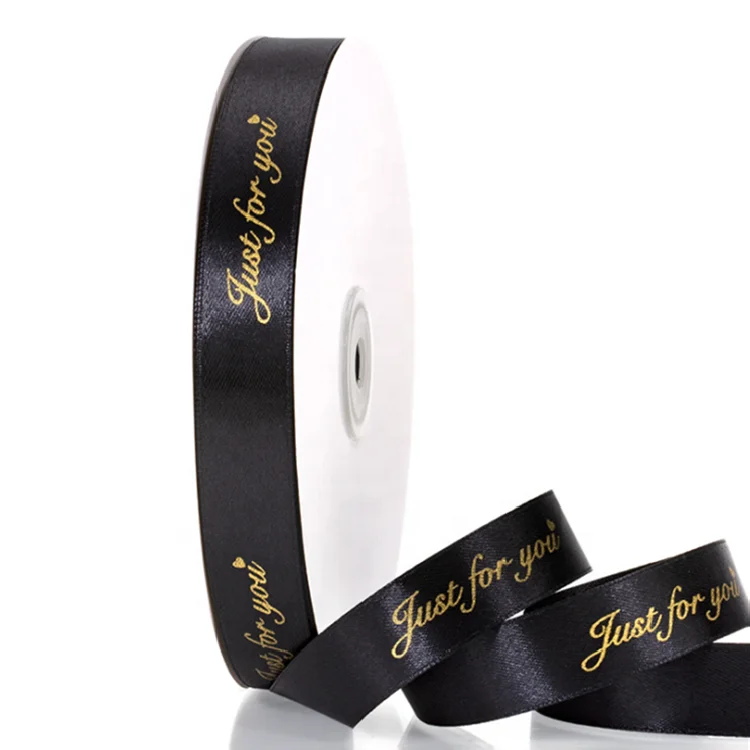 Высококачественная атласная лента в рулонах для украшения тортов на день