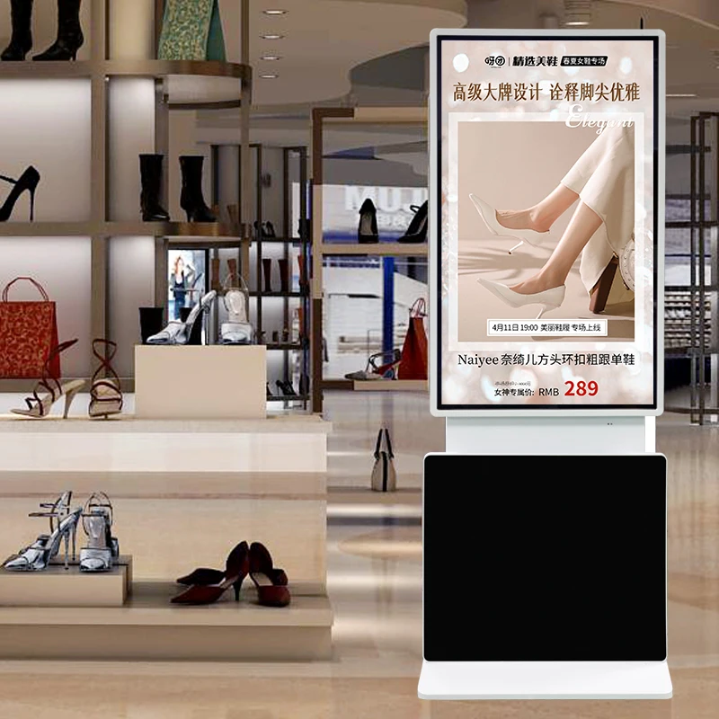 Advertising TV screen with digital signage of totem type digital signage and displays advertising screen kiosk led display ads