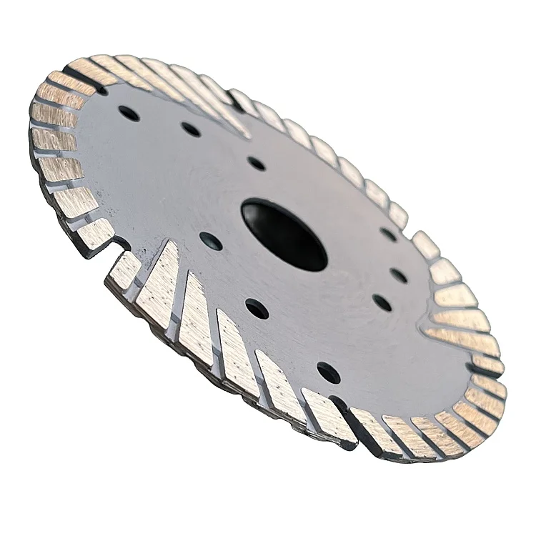 American quality tornado triangle turbo wide segment 115mm 4.5inch granite stone cutting blade