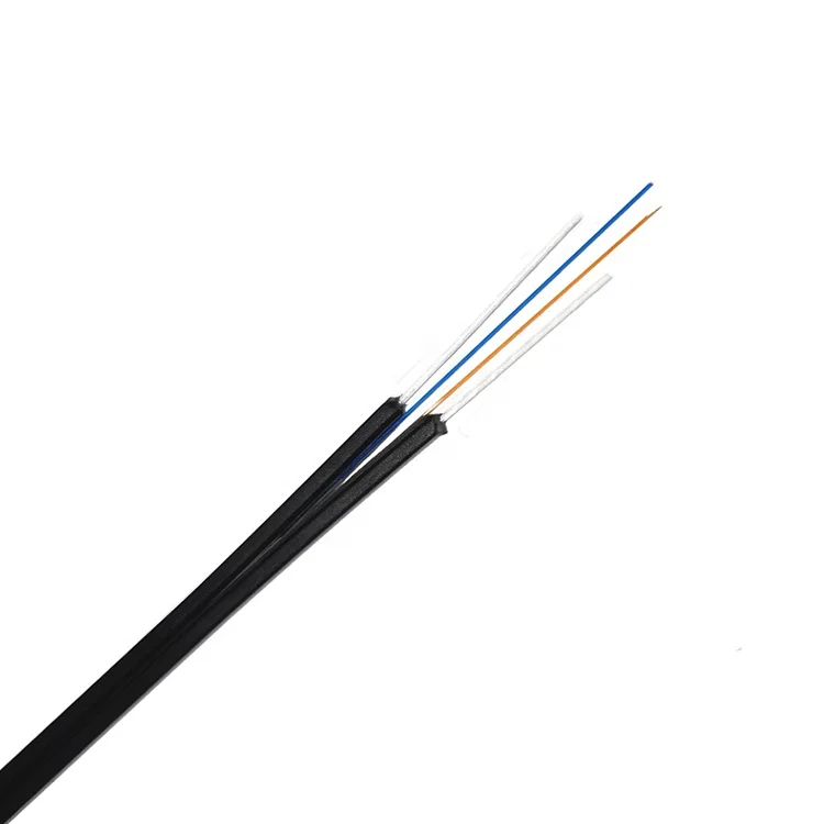 FTTH Low Bend 4 Core G.652D FRP LSZH Low Bend Drop Fibre Optic Cable