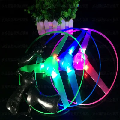 Детская игрушечная кастрюля, горячая Распродажа, большое НЛО Kweichow, Маунтин, ручка с нажимом, тянущаяся проволока, светящееся НЛО