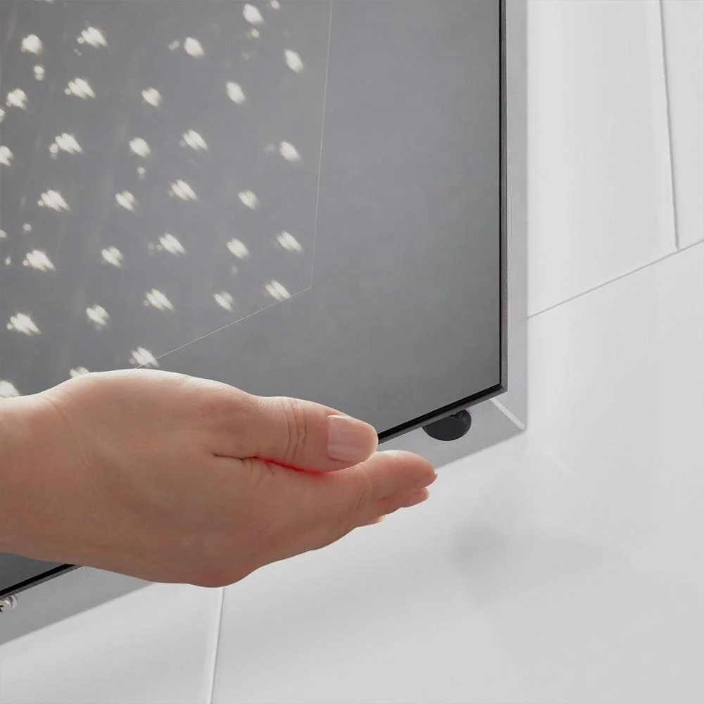 Modern Wall Mounted Touch Screen Illuminated 3D Led Bathroom Mirror